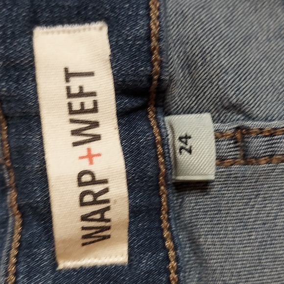 NEW | WARP + WEFT | DENVER SLIM CUT   JEANS | SIZE 24 - Picture 5 of 8